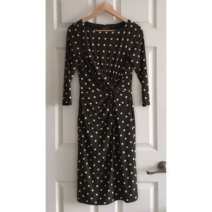 Lauren Ralph Lauren Polka Dot Dress Size 4